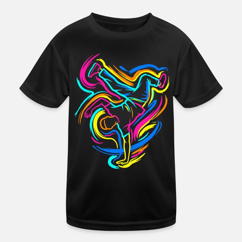 Breakdance Maglietta sportiva per bambini