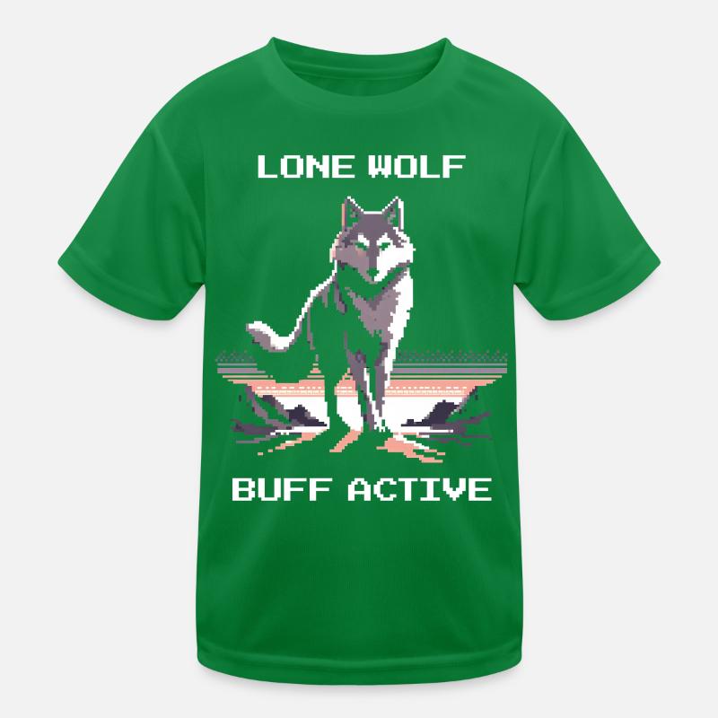 Lone Wolf active | Wolf Power Kids Functional T-Shirt