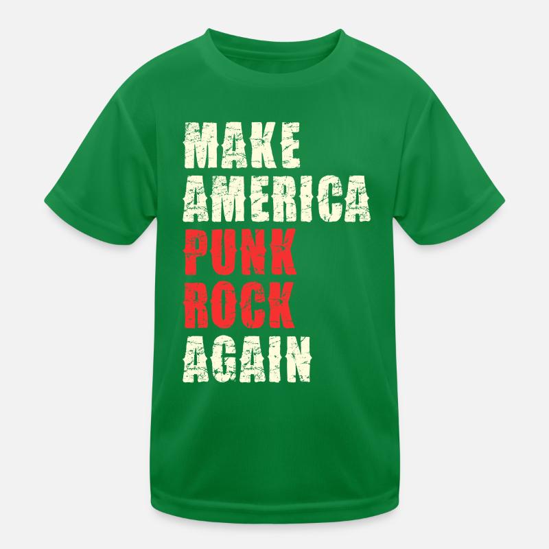 Punk Rock Revival, impression de frappe T-shirt sport Enfant