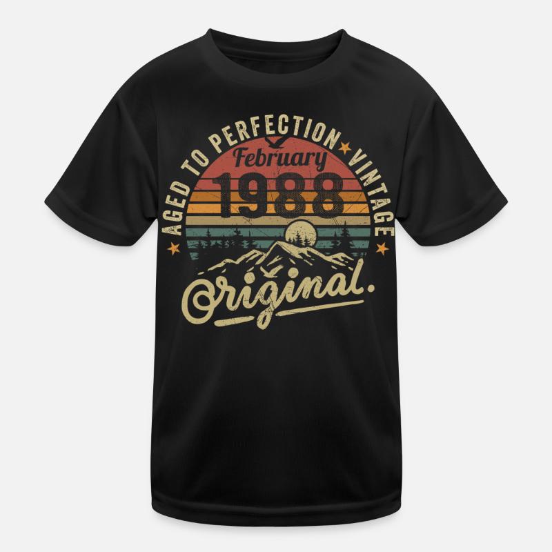 Février 1988 T-shirt sport Enfant