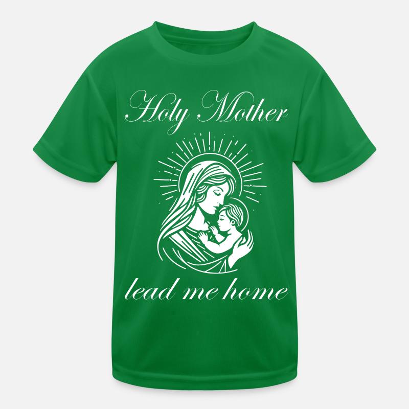 Sainte Mère Guide-moi à la maison Maria Design T-shirt sport Enfant