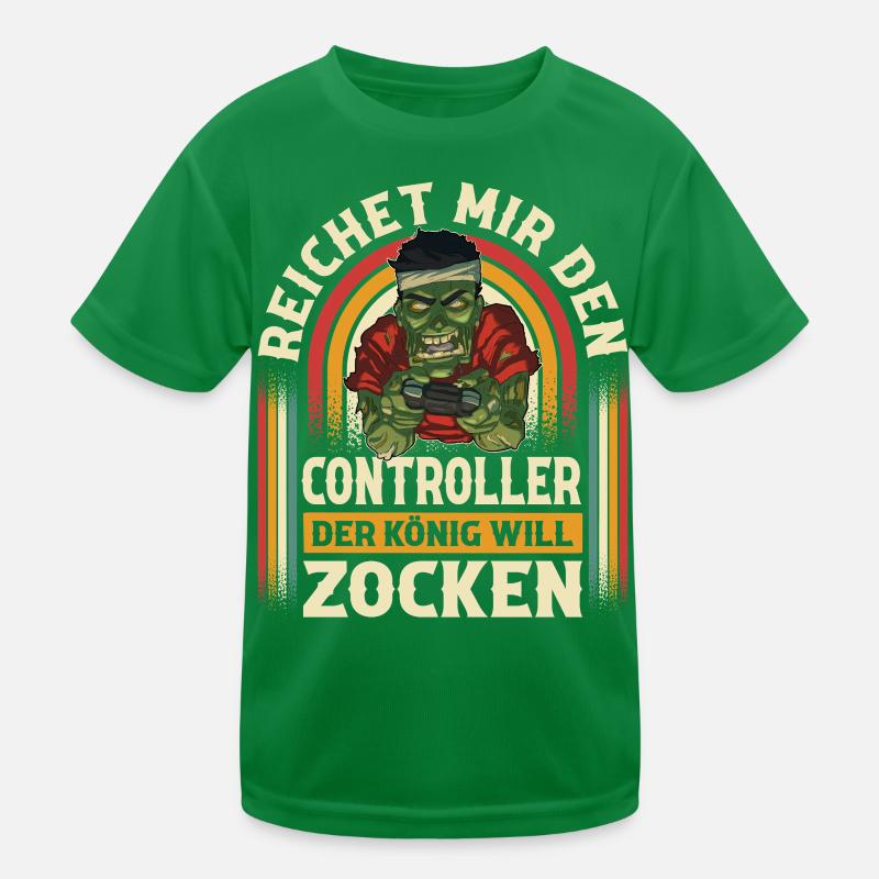 Gaming Kinder Funktions-T-Shirt