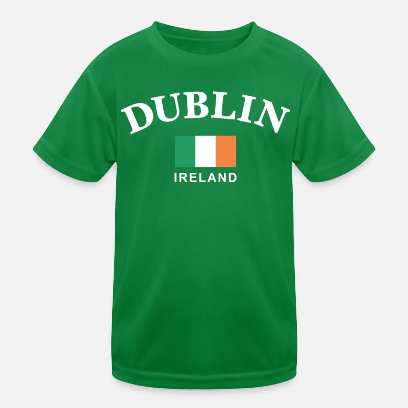 Dublin, Ireland Kids Functional T-Shirt