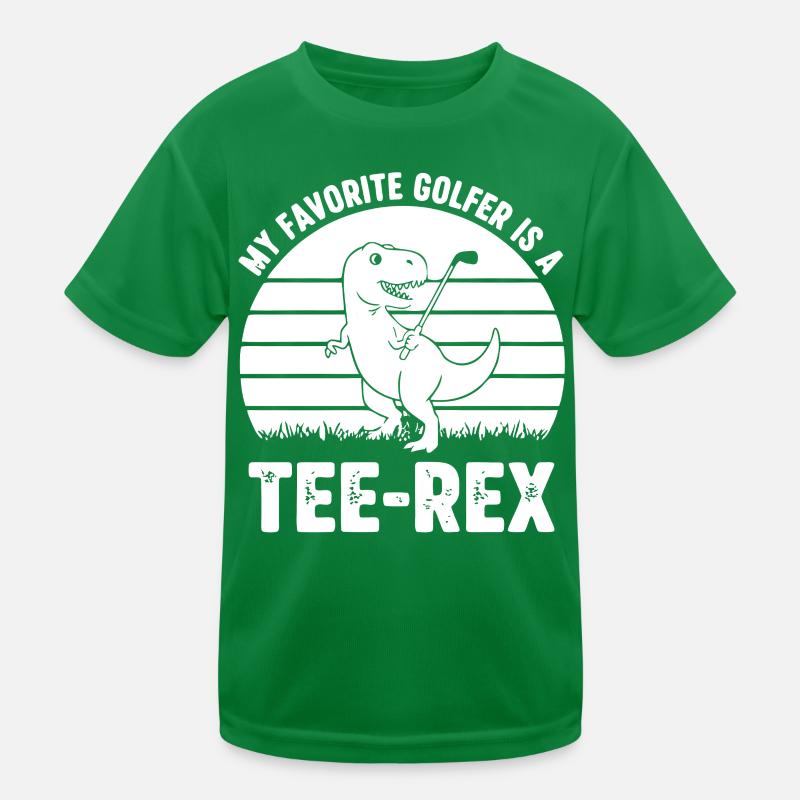 Mon golfeur préféré est un Tee-Rex T-shirt sport Enfant
