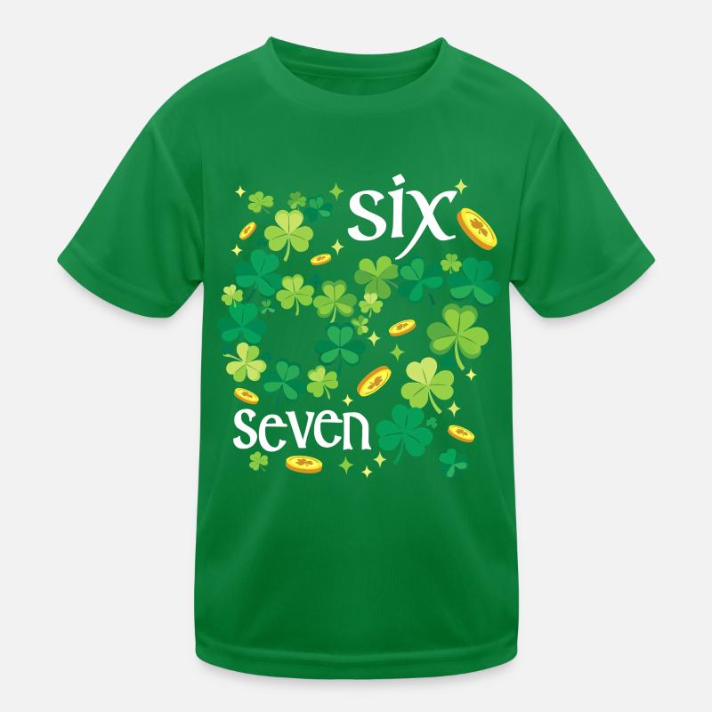 Irlande Irish Shamrock St. Patricks Jour 6 7 Memes T-shirt sport Enfant
