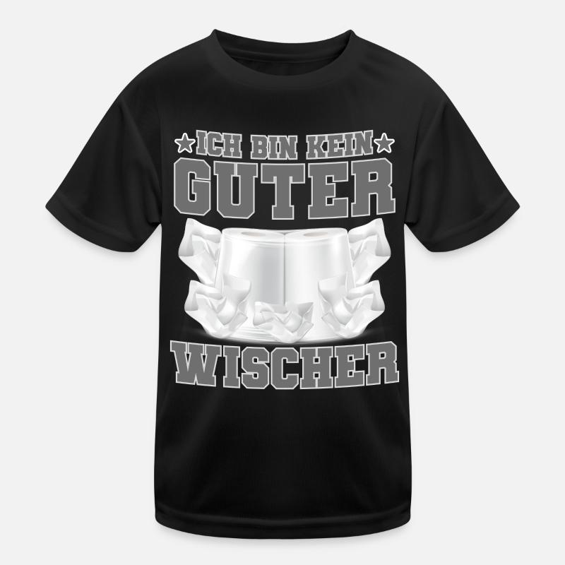 Toilettenpapier Ich Bin Ein Guter Wischer Kinder Funktions-T-Shirt