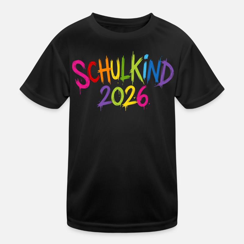 Schoolchild 2026 Kids Functional T-Shirt