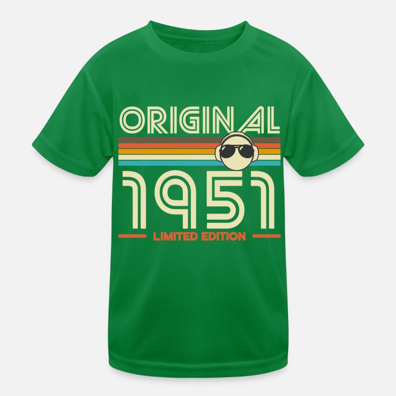 Original 1951 Retro Edition Kids Functional T-Shirt