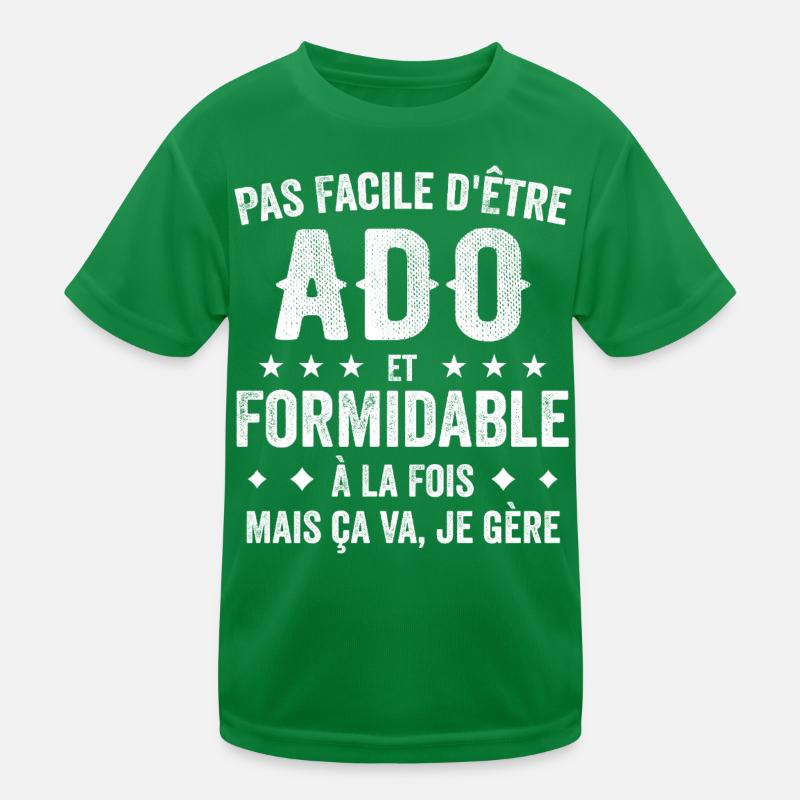 Ado Formidable T-shirt sport Enfant