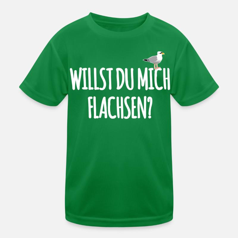 Hamburger Spruch Kinder Funktions-T-Shirt