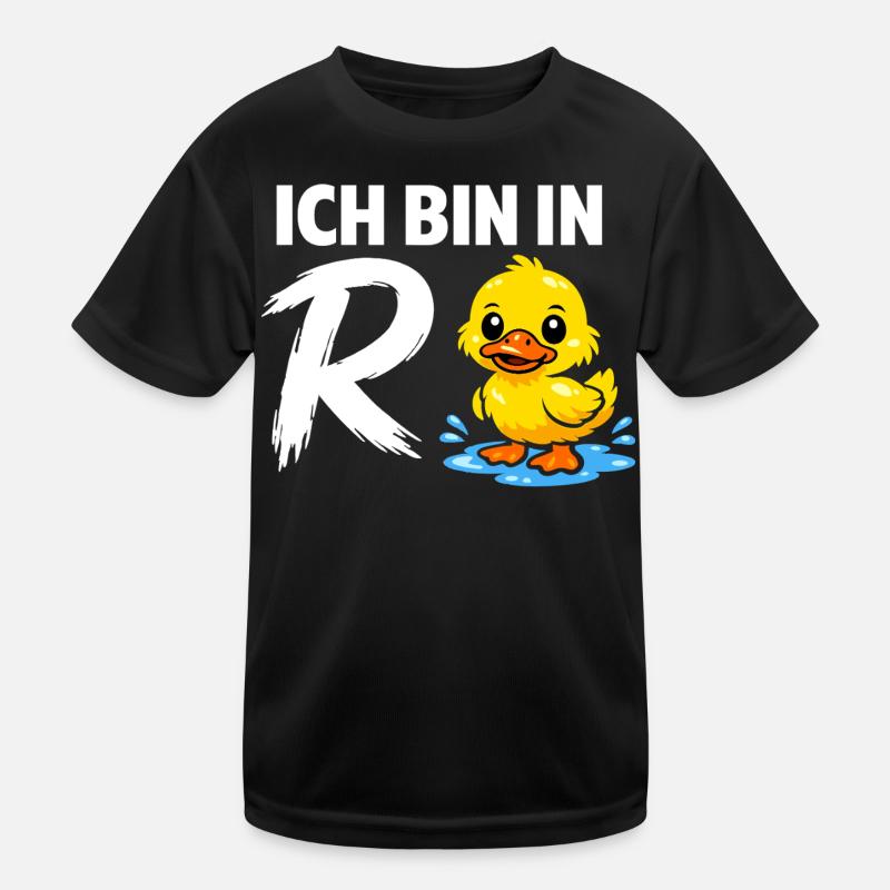 Rente Ente Ich Bin In Rente Geschenk Kinder Funktions-T-Shirt