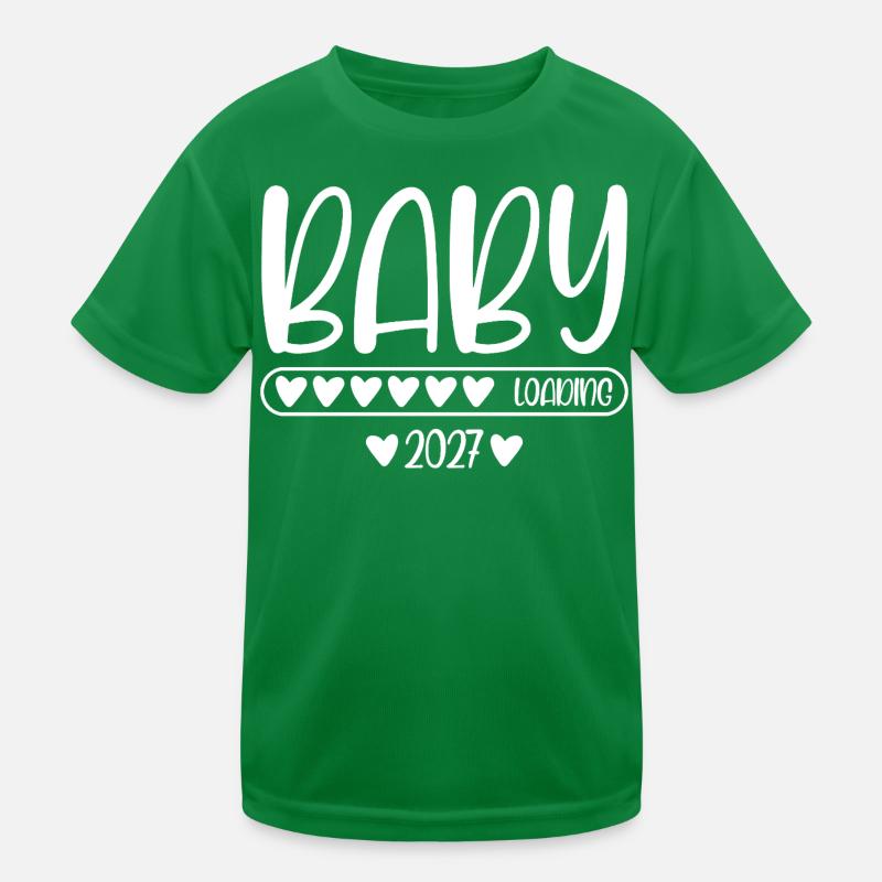 Baby 2027 loading Kinder Funktions-T-Shirt