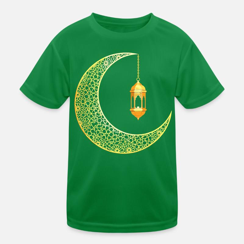 Ramadan Mondsichel Eid Mubarak Kinder Funktions-T-Shirt