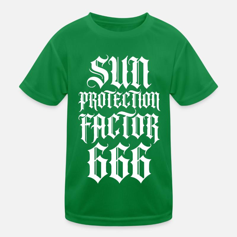 Sortilège de Provocation Gothique T-shirt sport Enfant