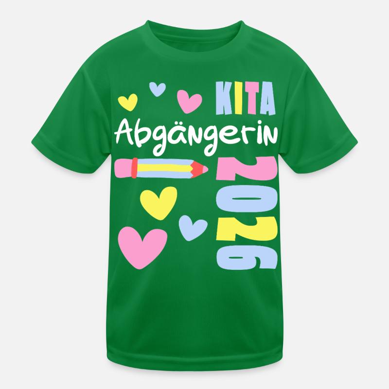 KITA Abgängerin 2026 - Schulanfänger Einschulung Kinder Funktions-T-Shirt