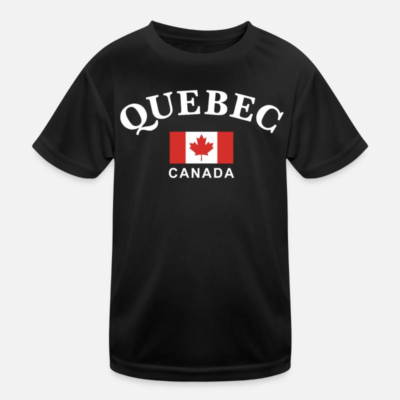 Quebec, Kanada Kinder Funktions-T-Shirt