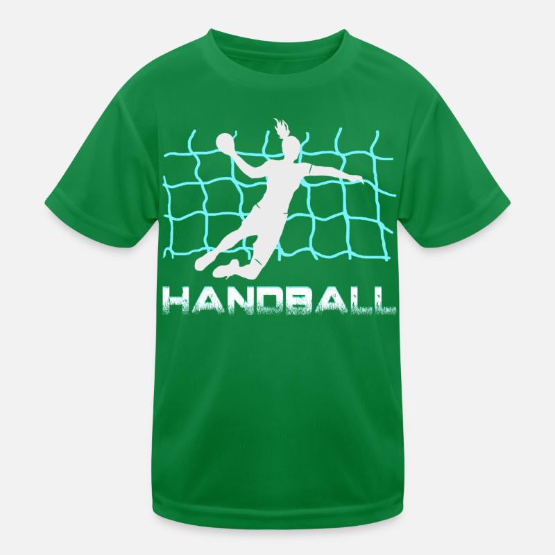 Handball Goalkeeper Jump Kids Functional T-Shirt