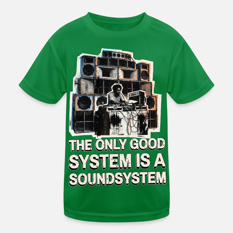 Soundsystem Dub Kids Functional T-Shirt
