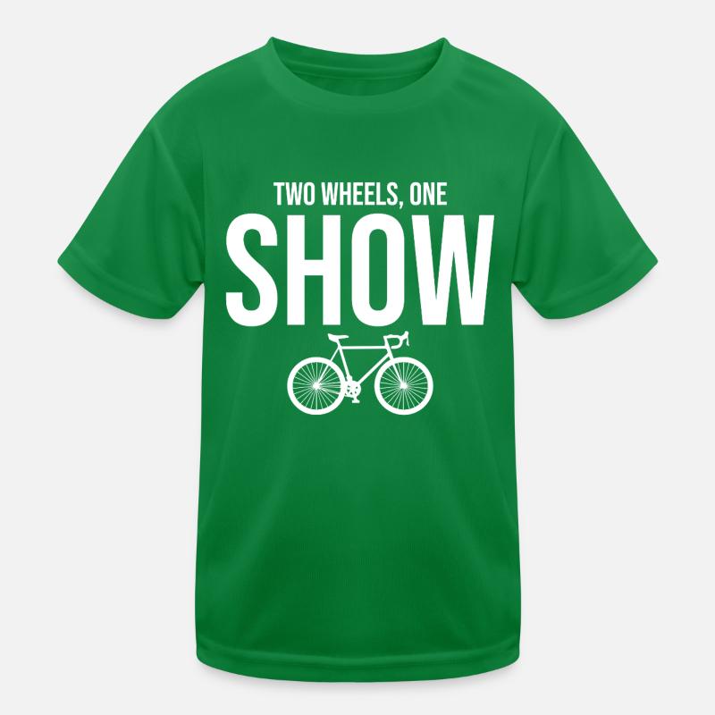 Professional Bicycle Acrobatics Performance Art  Kids Functional T-Shirt
