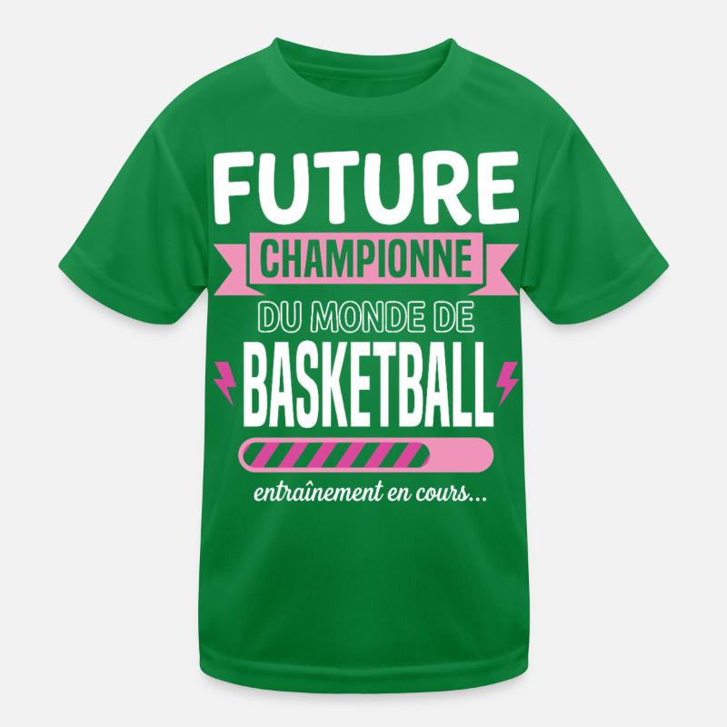 Future Championne Basketball T-shirt sport Enfant