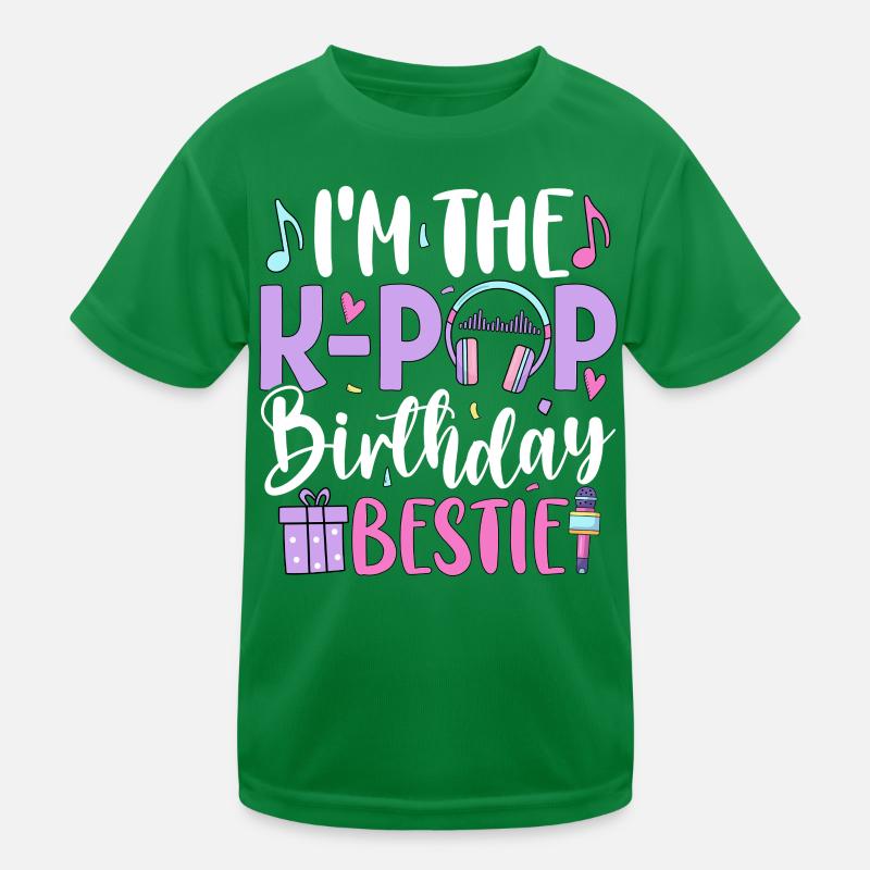 I'm The K Pop Birthday Beast Kids Functional T-Shirt