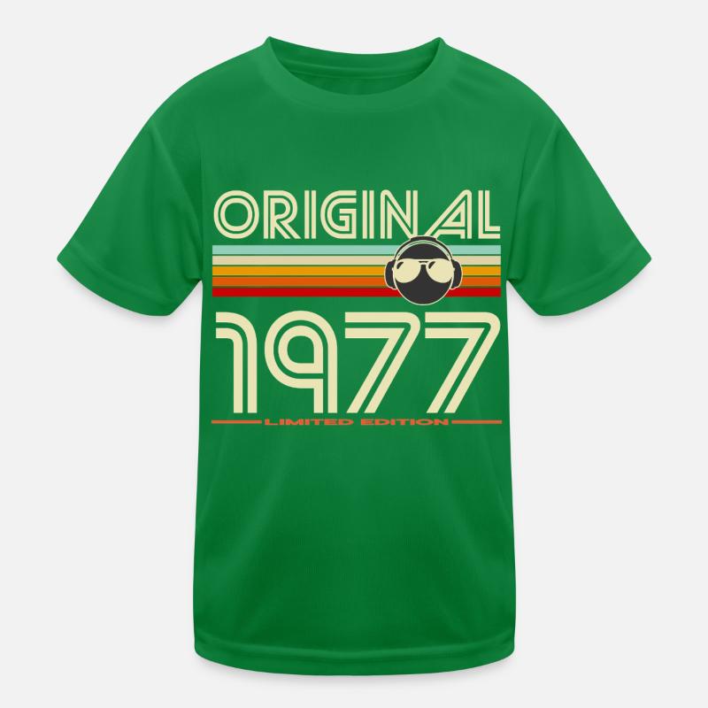 Original 1977 Retro Limited Edition Kids Functional T-Shirt