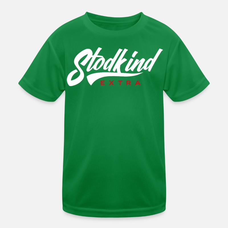 Stodkind Extra WHITE Kinder Funktions-T-Shirt