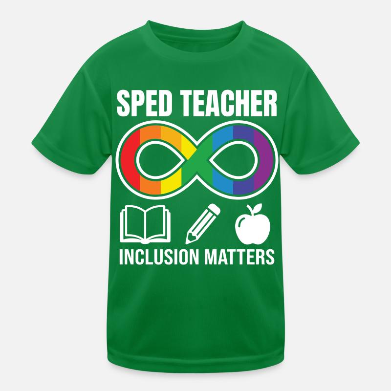 SPED Teacher Inclusion Matters Kids Functional T-Shirt