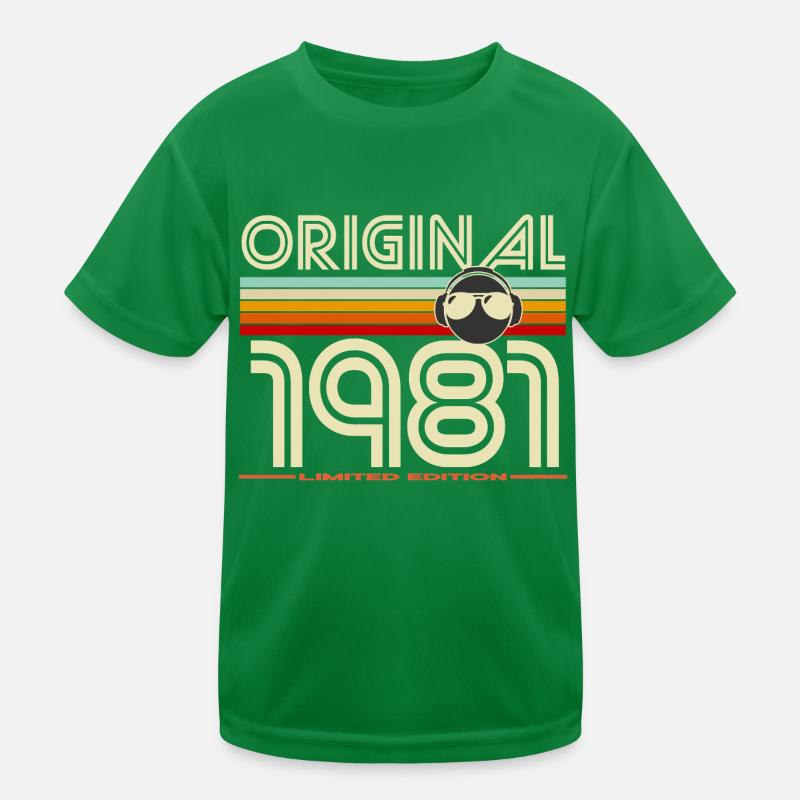 Original 1981 Edition Retro T-shirt sport Enfant
