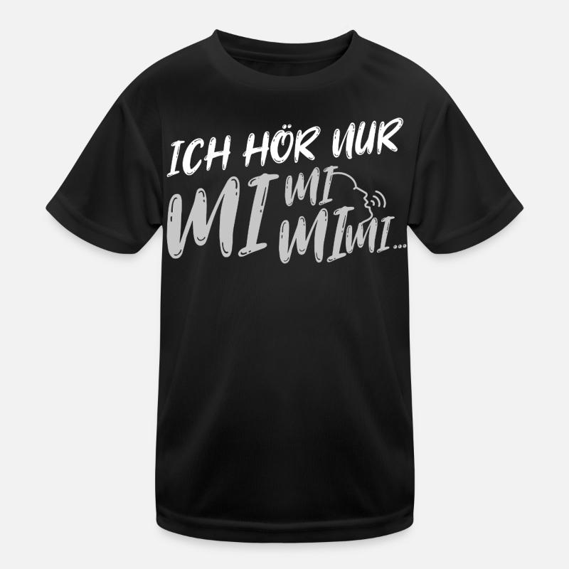 Ich hör nur mi mi mi Kinder Funktions-T-Shirt