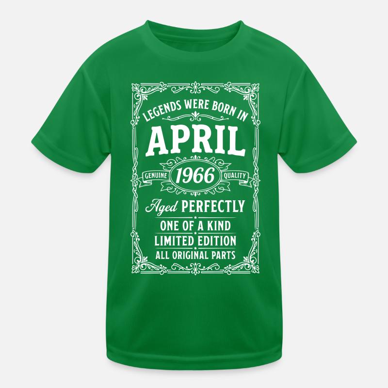 Awesome since April 1966 Kids Functional T-Shirt