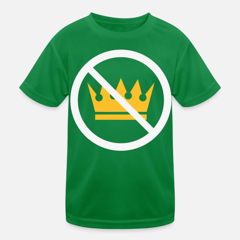 Pas de rois ! (Panneau de protestation / NEG 2C) T-shirt sport Enfant
