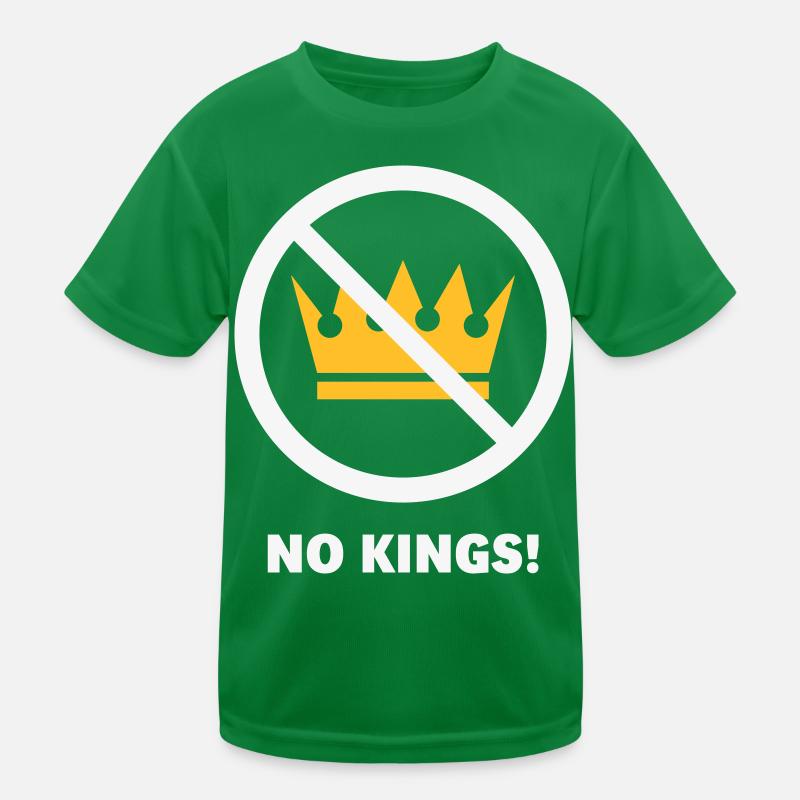 Pas de rois ! (Projet de protestation / NEG 2C) T-shirt sport Enfant