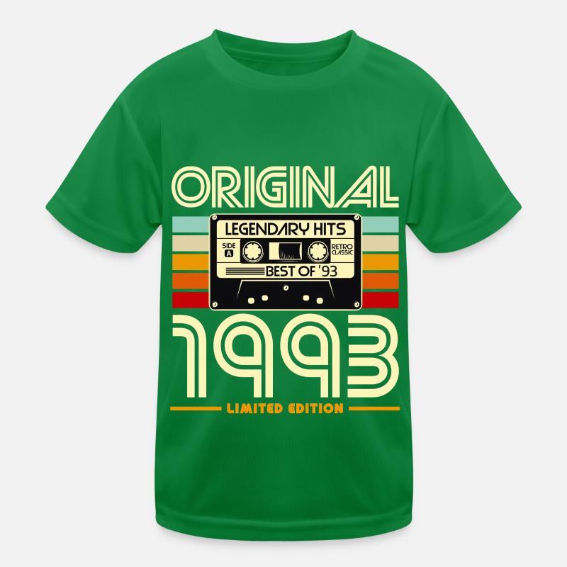 Original 1993 Cassette Rétro T-shirt sport Enfant