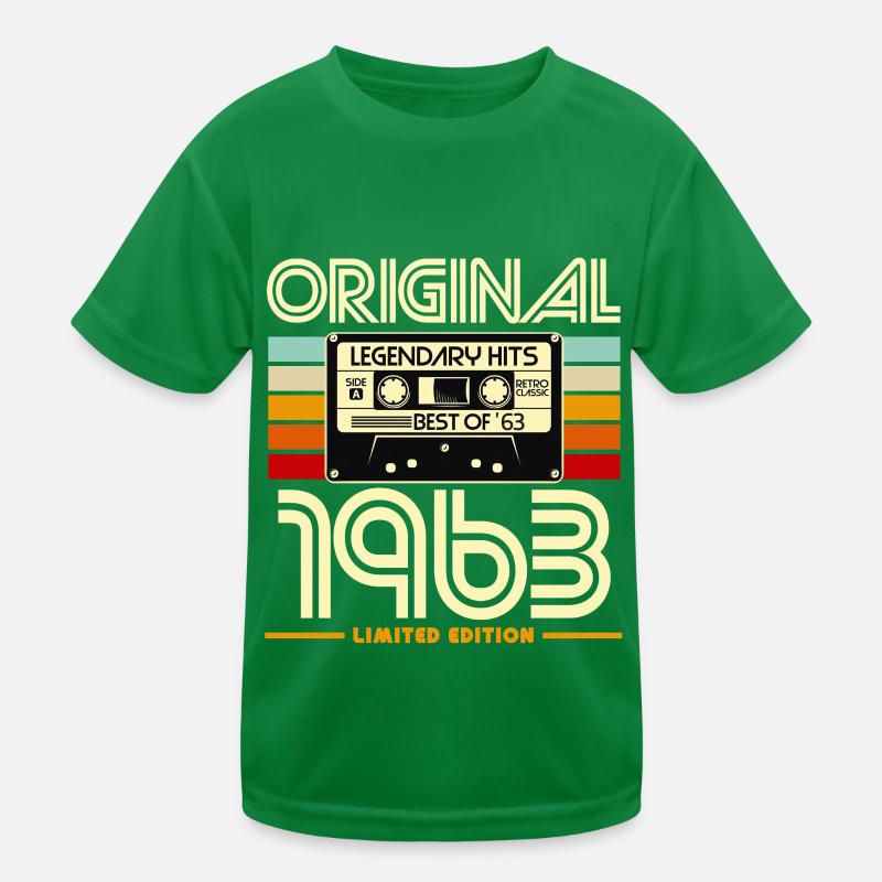 Cassette Retro 1963 Edition limitée T-shirt sport Enfant
