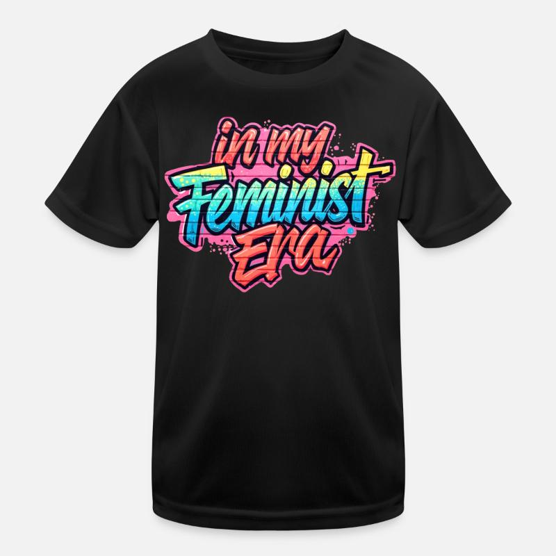 À mon époque féministe T-shirt sport Enfant