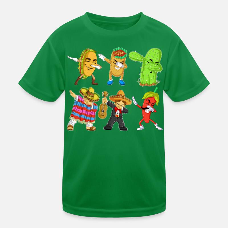 Cinco de Mayo Dab-Hemd Kinder Funktions-T-Shirt