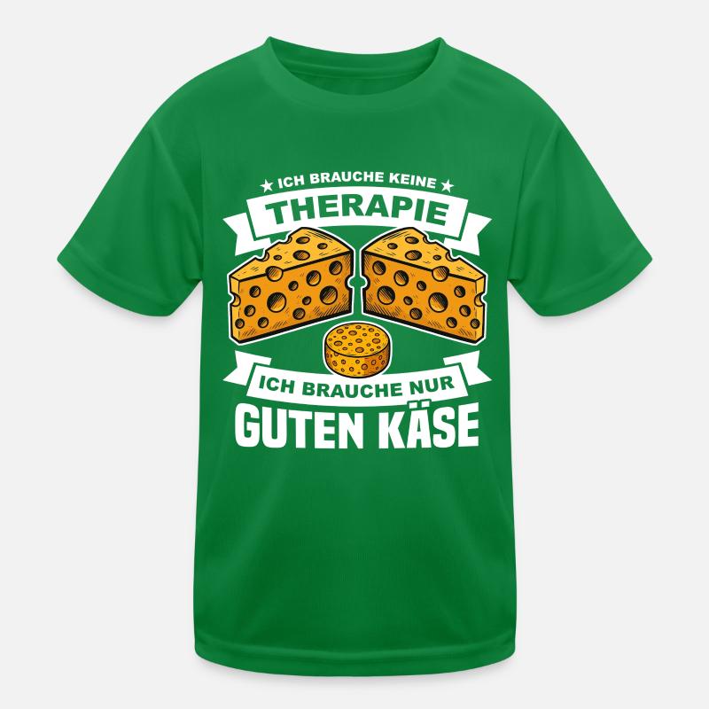 Käse Spruch Kinder Funktions-T-Shirt