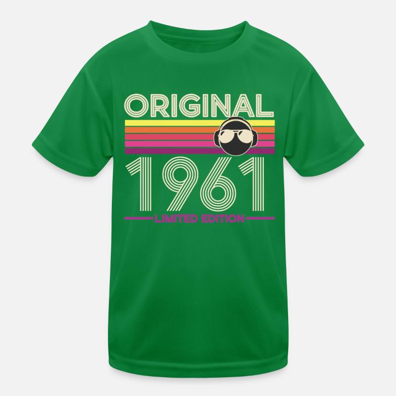 Original 1961 Limited Edition Retro Kids Functional T-Shirt