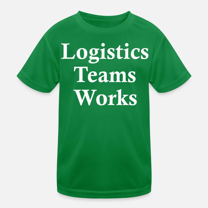 Logistics Team Collaboration Power of Order Kids Functional T-Shirt