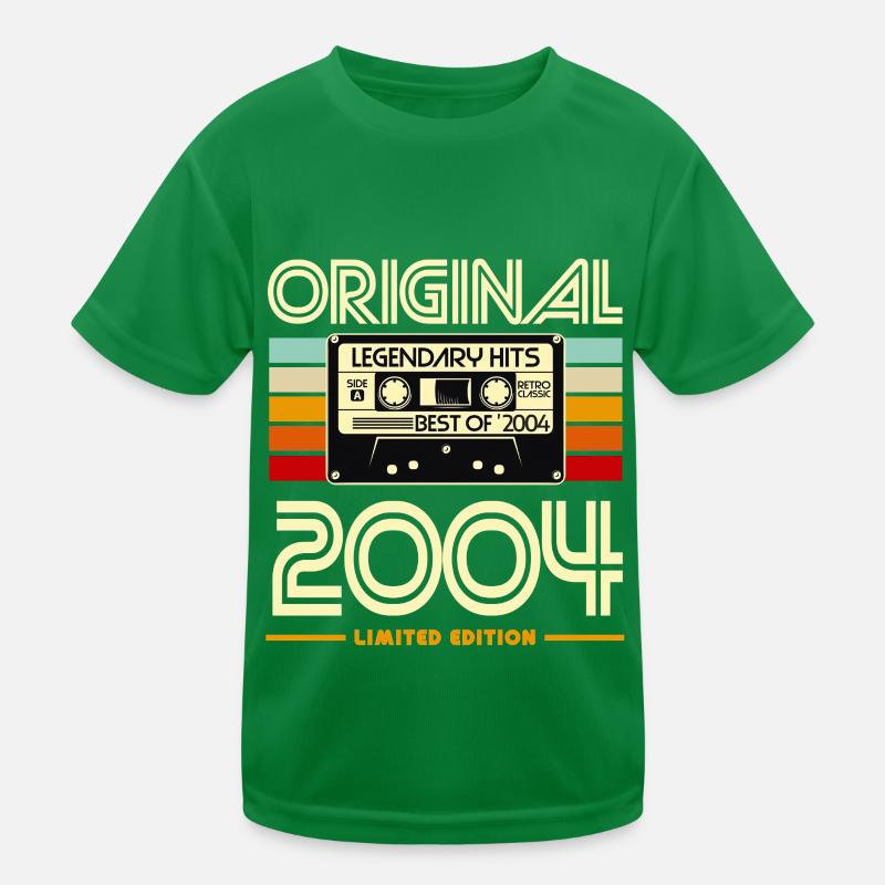 Original 2004 Limited Cassette Kids Functional T-Shirt