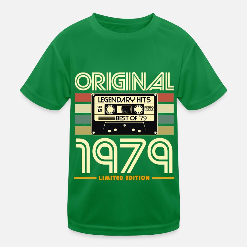 Original 1979 Retro Legends Kids Functional T-Shirt