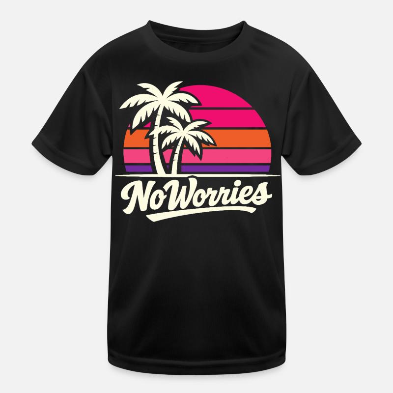 No worries Kids Functional T-Shirt
