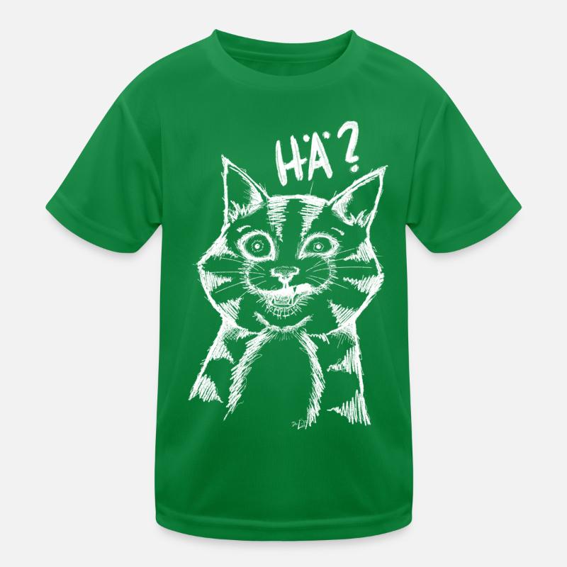 HÄ CAT Kinder Funktions-T-Shirt