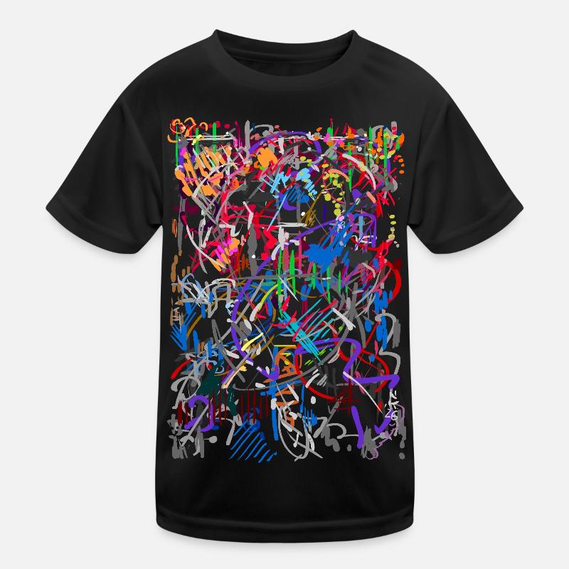 Abstract Kids Functional T-Shirt