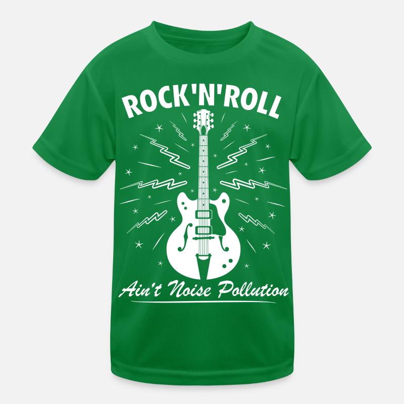 Rock 'n' Roll ist keine Lärmbelastung Kinder Funktions-T-Shirt