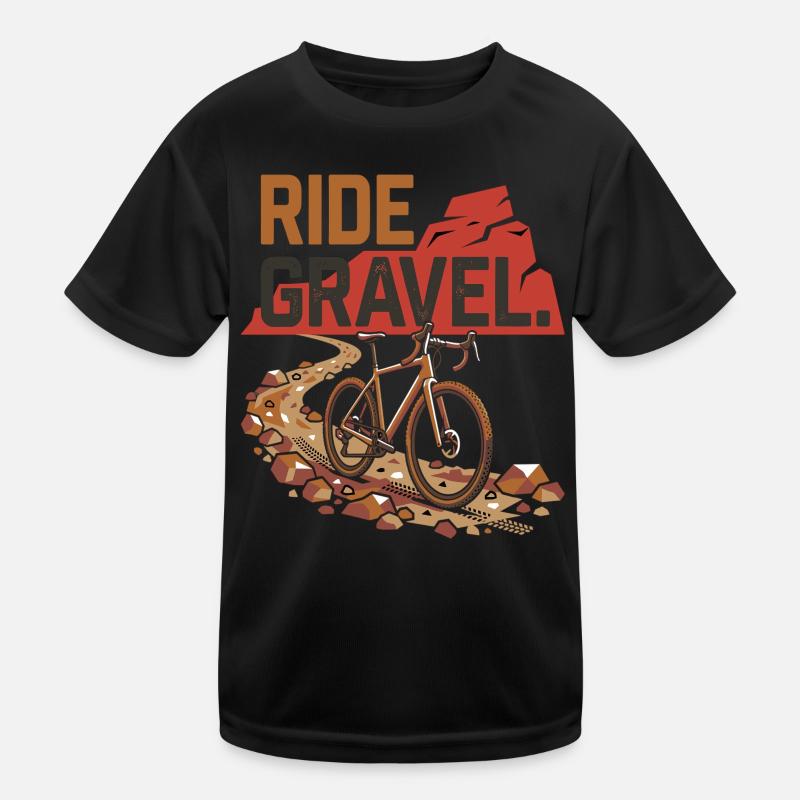 Vélo de gravier Aventure tout-terrain T-shirt sport Enfant
