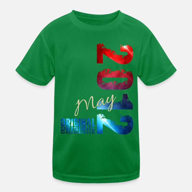 Cadeau d’anniversaire 14 Mari Original mai 2012 T-shirt sport Enfant