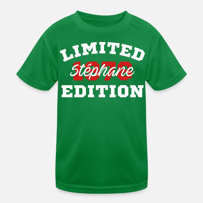 Édition limitée Stéphane 1976 T-shirt sport Enfant