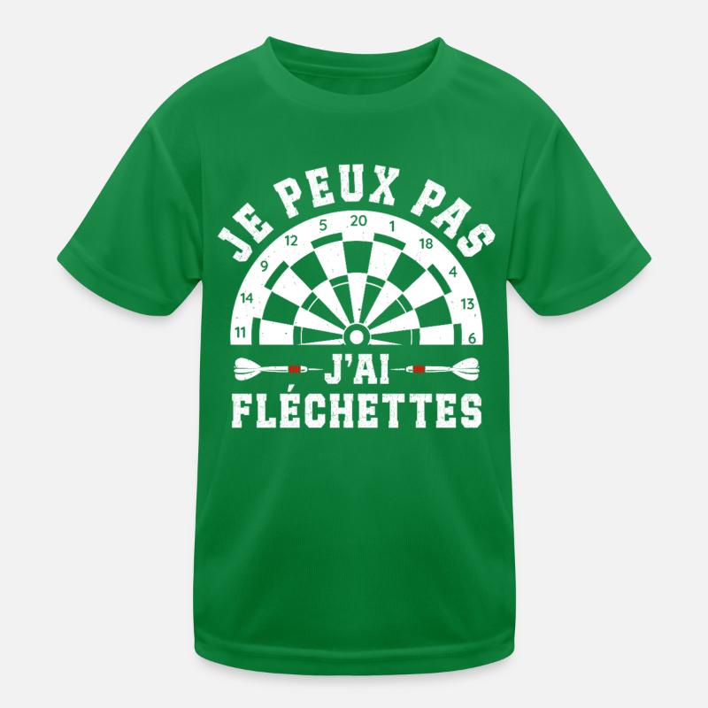 Je Peux Pas J'ai Fléchettes T-shirt sport Enfant